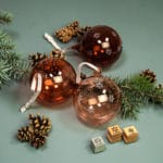 Stamp Christmas baubles yourself